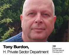 Tony Burdon DFID